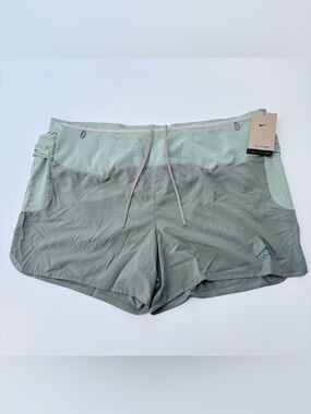 Nike Trail Dri-FIT ADV Shorts Green XXL 5” Running Gym